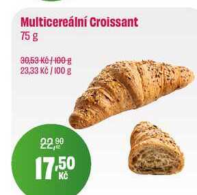 Multicereální Croissant 75 g 