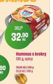 Hummus s krekry 130 g