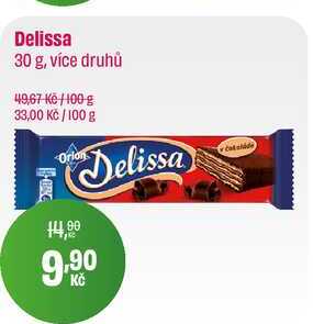 Delissa 30 g, více druhů