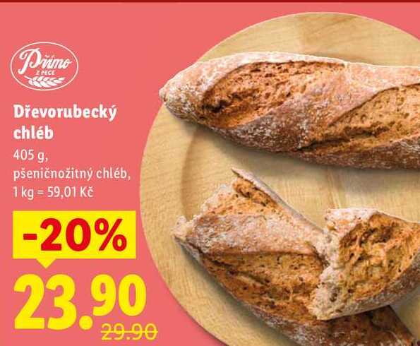 Dřevorubecký chléb, 405 g