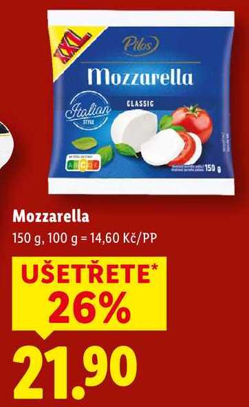 Mozzarella, 150 g