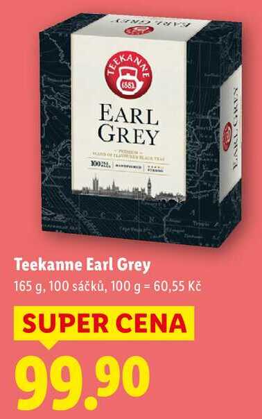 Teekanne Earl Grey, 165 g