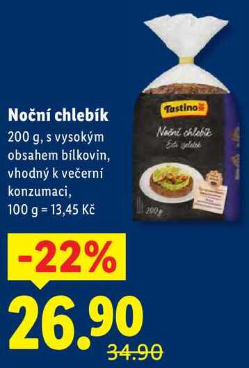 Noční chlebík, 200 g