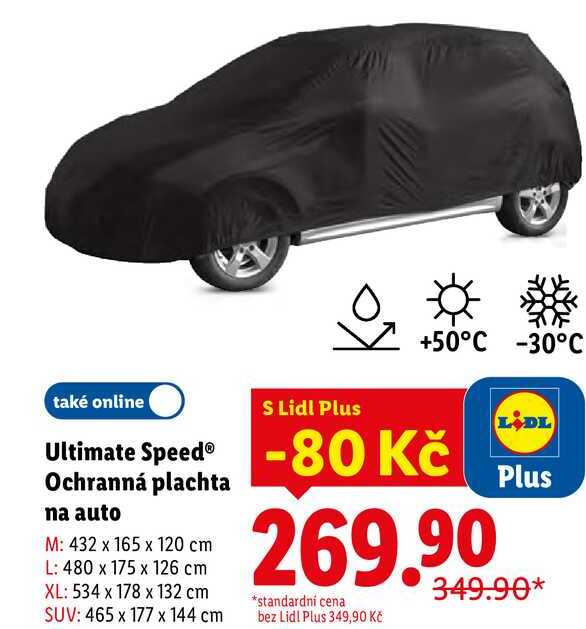 Ultimate Speed Ochranná plachta na auto 