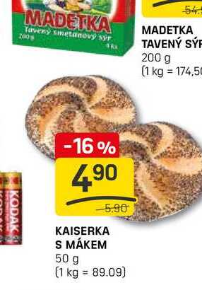 KAISERKA S MÁKEM 50 g