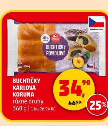 BUCHTIČKY KARLOVA KORUNA, 360 g