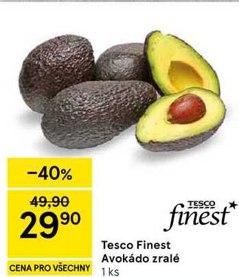 Tesco Finest Avokádo zralé, 1 ks 