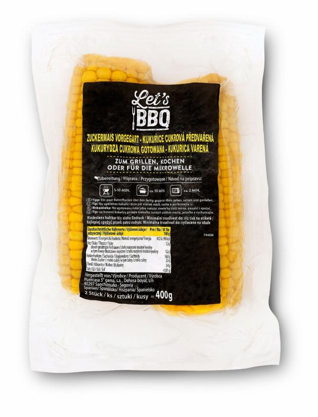 BBQ Kukuřice předvařená