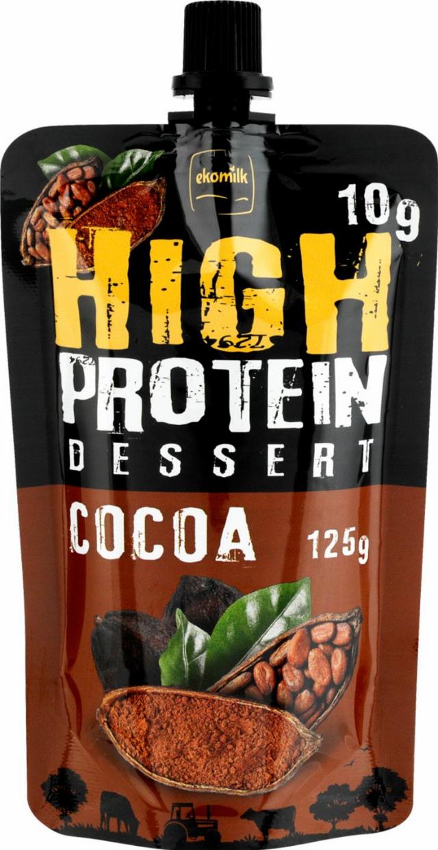 High Protein tvarohová svačinka kakao