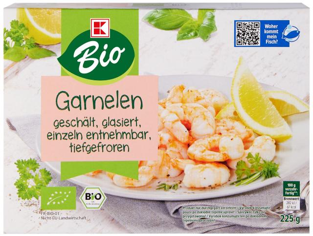 K-Bio Krevety syrové loupané