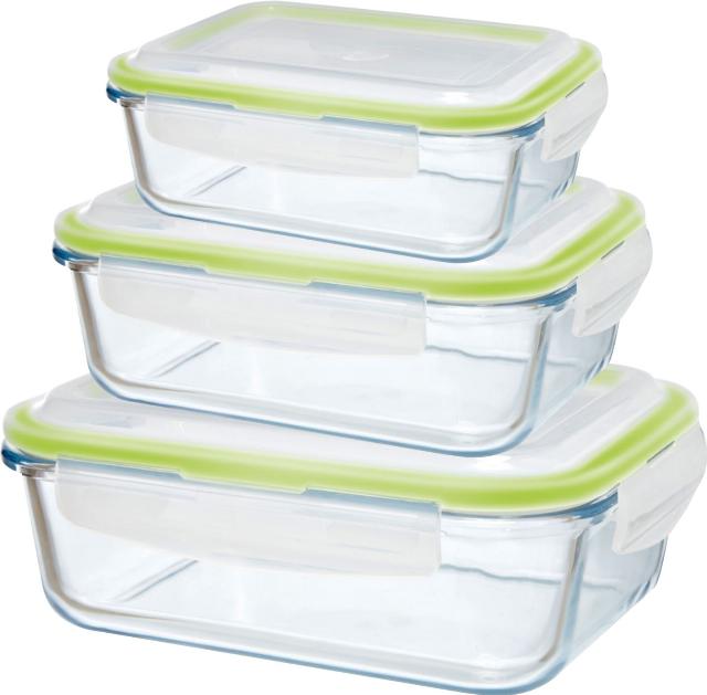 Sada dóz skleněná