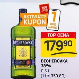 BECHEROVKA 38% 0,5l