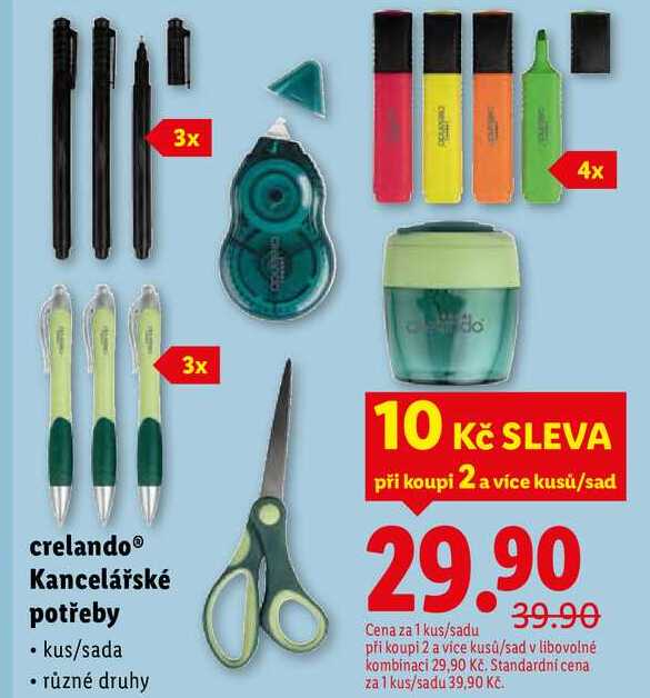 crelando Kancelářské potřeby