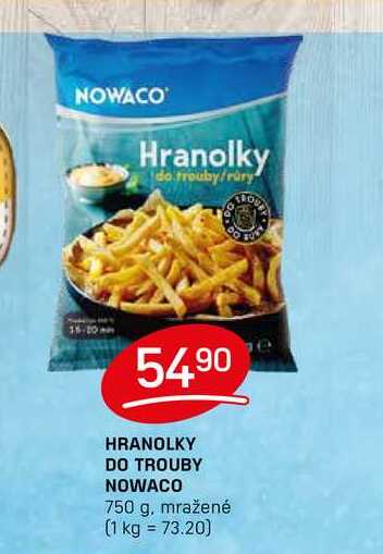 HRANOLKY DO TROUBY NOWACO 750 g, mražené 