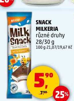 SNACK MILKERIA, 28 g
