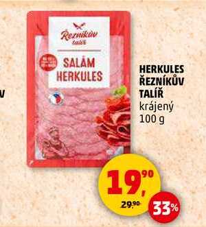 HERKULES ŘEZNÍKŮV TALÍŘ, 100 g 