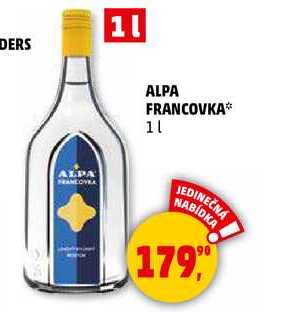ALPA FRANCOVKA, 1 l