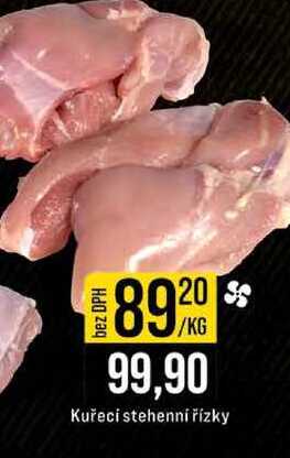 Kuřecí stehenní řízky 1kg