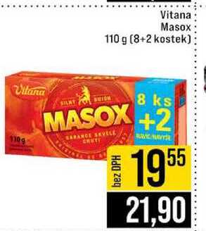Vitana Masox 110 g (8+2 kostek) 