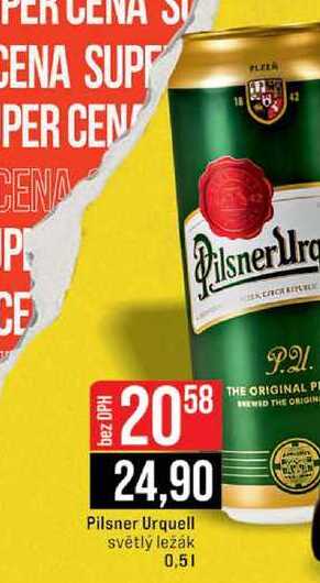 Pilsner Urquell světlý ležák 0,5l