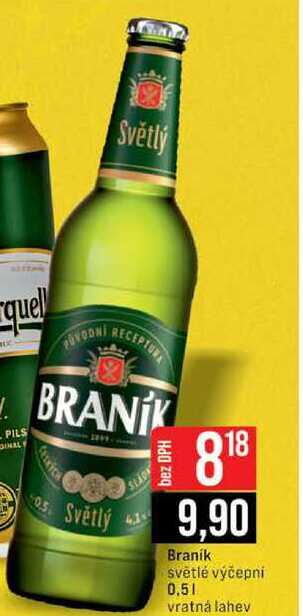 Braník světlé výčepní 0.5l