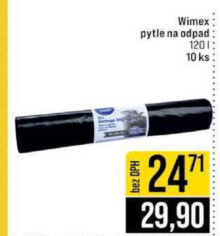 Wimex pytle na odpad 120l 10 ks