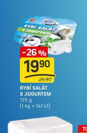RYBÍ SALÁT S JOGURTEM 135 g 