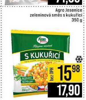 Agro Jesenice zeleninová směs s kukuřici 350 g 