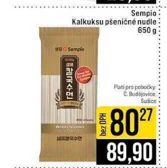 Sempio Kalkuksu pšeničné nudle 650 g