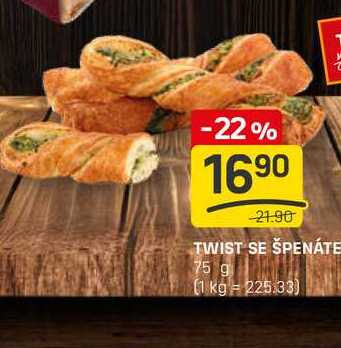 TWIST SE ŠPENÁTE 75 g