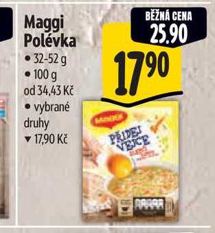 Maggi Polévka  32-52 g 