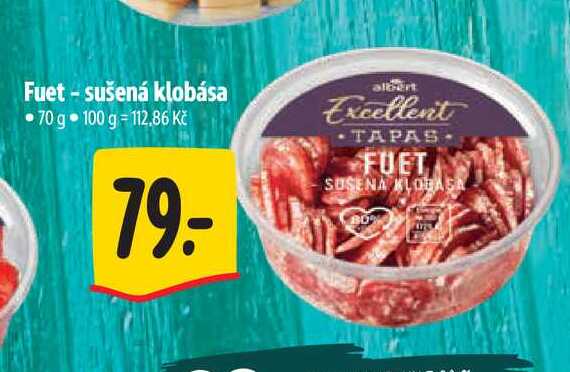 Fuet-sušená klobása 70 g 