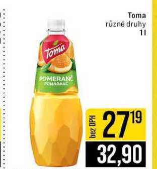 Toma různé druhy 1l