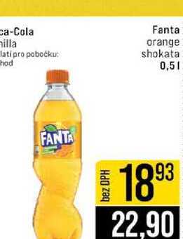 Fanta orange shokata 0,5l