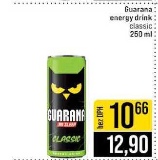 Guarana energy drink classic 250 ml