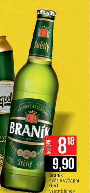 Branik světlé výčepní 0,5l