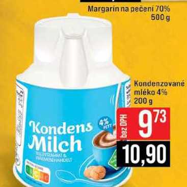 Kondenzované mléko 4% 200 g 