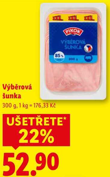 Výběrová šunka, 300 g