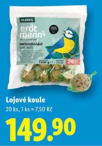 Lojové koule, 20 ks