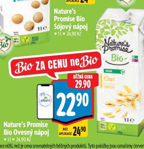   Nature's Promise Bio Sójový nápoj  1 l