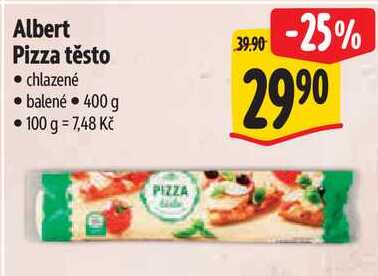 Albert Pizza těsto, 400 g