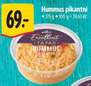 Hummus pikantní, 175 g