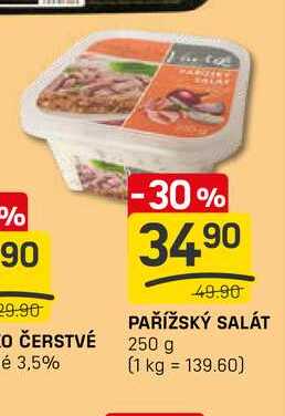 PAŘÍŽSKÝ SALÁT 250 g 