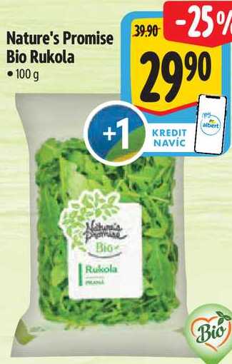 Nature's Promise Bio Rukola, 100 g