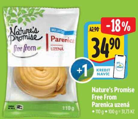 Nature's Promise Free From Parenica uzená, 110 g