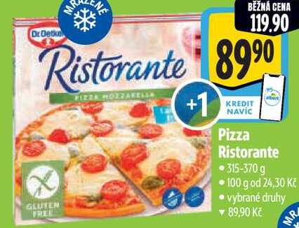 Pizza Ristorante, 315-370 g