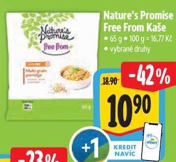 Nature's Promise Free From Kaše, 65 g 