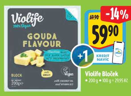 Violife Bloček, 200 g