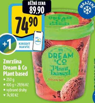 Zmrzlina Dream & Co Plant based, 250 g