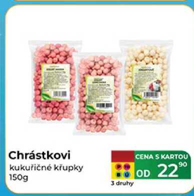 Chrástkovi kukuřičné křupky 150g 